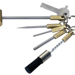 Set outils armes &agrave; silex