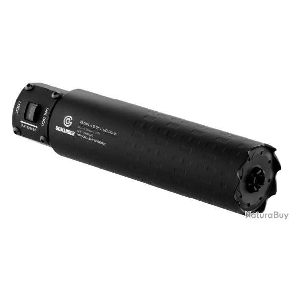 Silencieux GOMANDER TITAN X 5.56 L QD LOCK SILENCIEUX GOMANDER TITAN X 5.56 QD LOCK SANS FDB