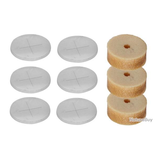 Kit de remplacement chicanes polym�res pour silencieux COBRA KIT REMPLACEMENT CHICANES CAOUTCHOUC PO