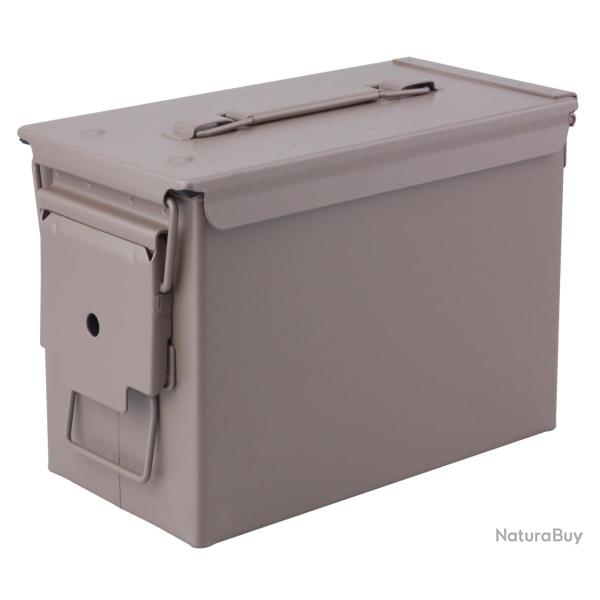 Caisse munitions M�tal cal.50 33X18X23 cm Noir