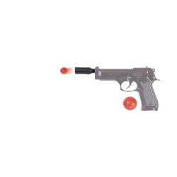 Adaptateur pour armes d'alarme + 10 projectiles Self Gomm calibre 18 mm Filetage 8 mm x 100