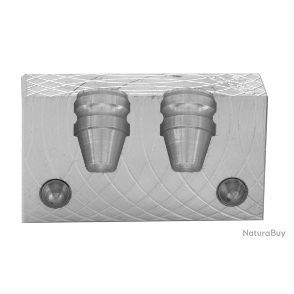Lee Precision - Moule � balle Semi Wad Cutter double cavit� 358-140-SWC #90318