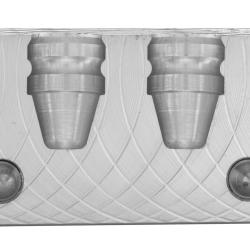 Lee Precision - Moule &agrave; balle Semi Wad Cutter double cavit&eacute; 429-214-SWC #90336