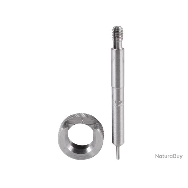 Jauge de longueur d'�tui + Shell Holder Lee Case Length Gauge .375 Ruger #91285