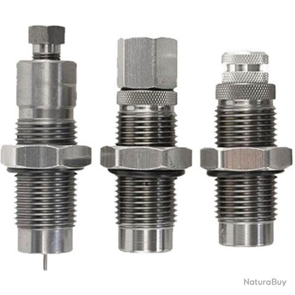 Jeu de 3 outils carbure pour calibres armes de poing - Lee Precision .32 S #90696