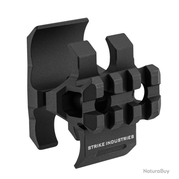 Montage CLAMP rail Picatinny STRIKE INDUSTRIES pour fusil � pompe Cal 12 MONTAGE PICATINNY CLAMP STR