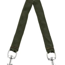 Accouple nylon vert pour deux chiens