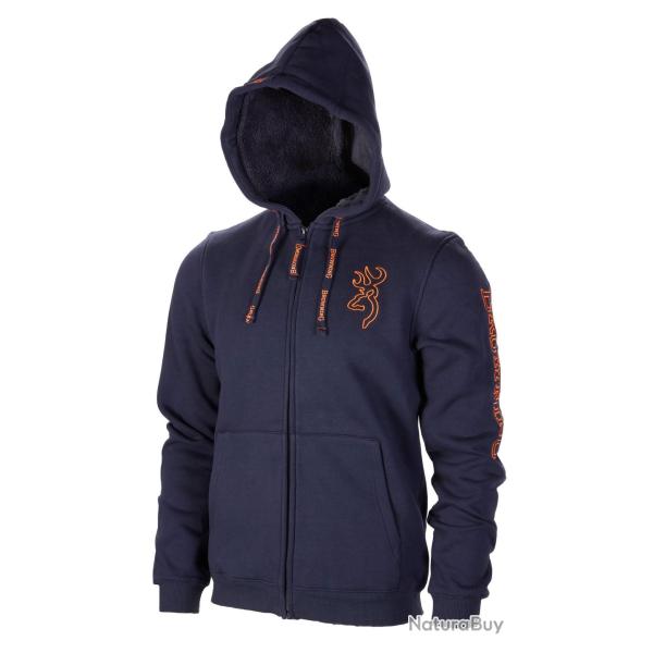 Sweatshirt Warm Snapshot Bleu - Browning M