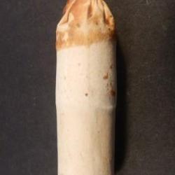 2496 - Rare - 13 mm Dreyse percussion &agrave; aiguille Mle BECK - Authentique munition Prussienne