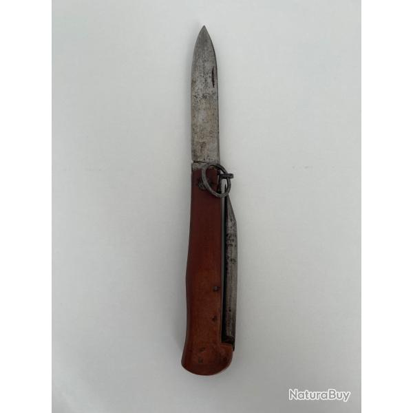 COUTEAU AVEC POINTE RABATTABLE