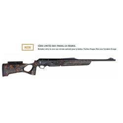 crosse bar 4x chassis carbone unic FBT browning  armeur dragon skin cerakote orange serie limit&eacute;e
