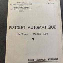 Notice entretien pour PA MAC 50