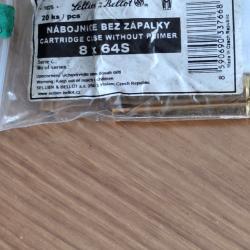 Douilles 8x64s sellier bellot sachet de 20 en stock