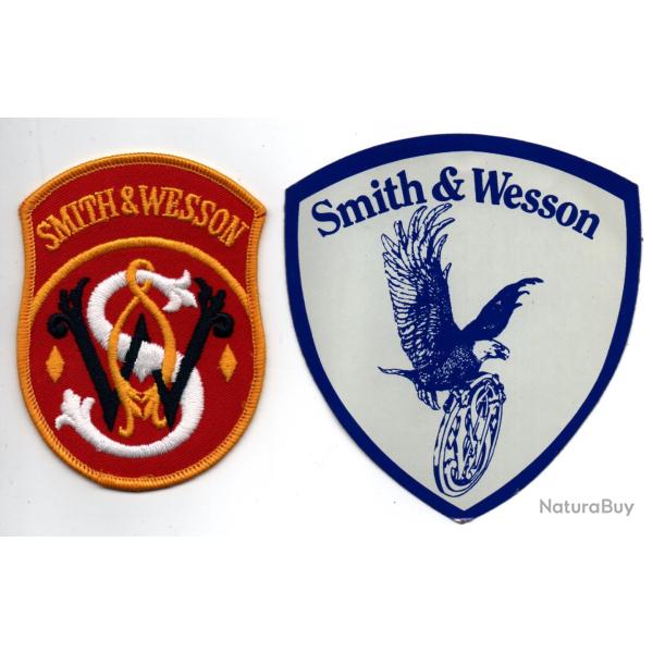 PATCH INSIGNE TISSUS SMITH & WESSON