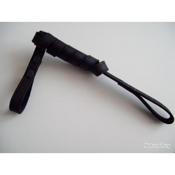 militaria ww1 francais dragonne cuir noire de revolver 1873/1874/1892 poilu 14/18