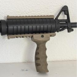 Poign&eacute;e garde main ainsi que 2 rails picatinny pour MP15