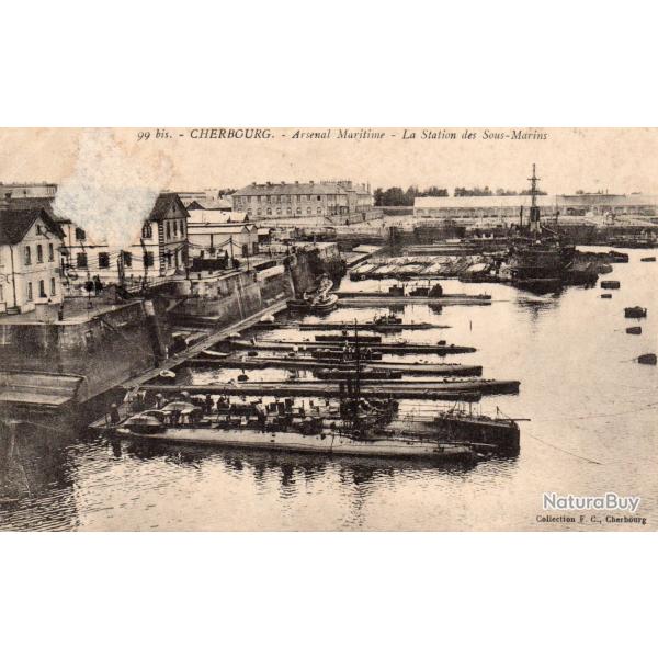 Carte Postale Ancienne - Cherbourg - Arsenal Maritime  - N�8302