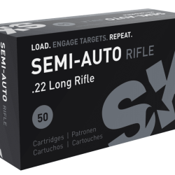 Cartouches SK Semi-Auto Rifle  cal. 22 LR 1000