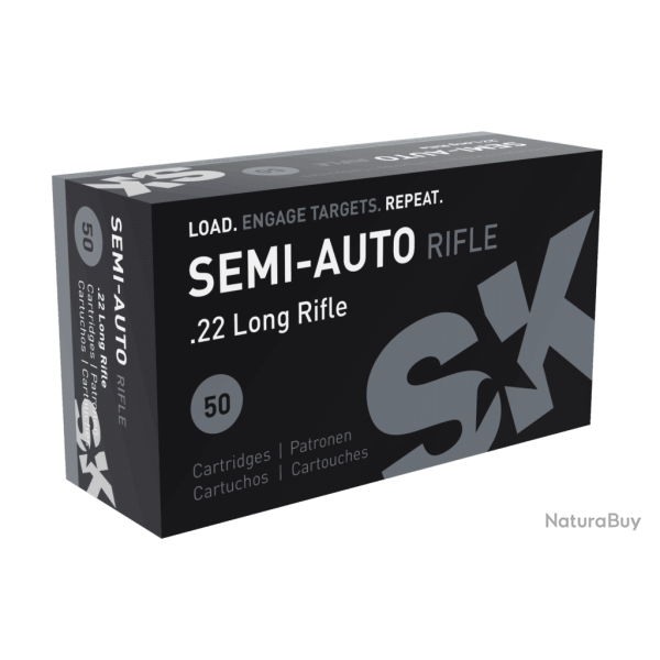 Cartouches SK Semi-Auto Rifle  cal. 22 LR 500