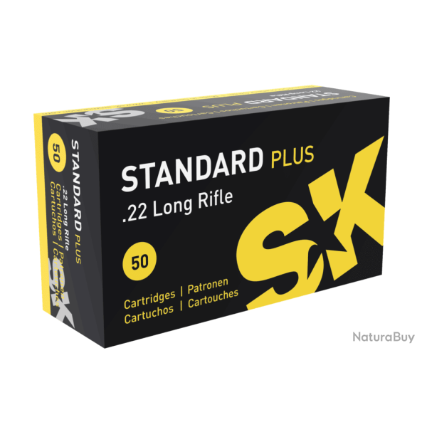 Cartouches SK Standard Plus cal. 22 LR 1000