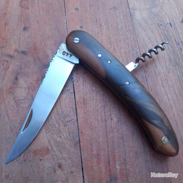 Joli Couteau R�gional THIERS LE PIONNIER 2 Pi�ces Manche en Bois