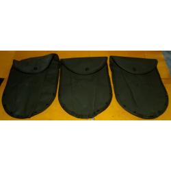 ARMEE FRANCAISE : LOT DE 3 ETUIS NEUFS DE PELLES PLASTIFIES MILITAIRE,   ETAT NEUF VOIR PHOTOS . POU