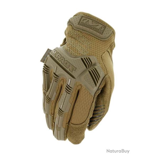 Gants Mechanix M-PACT coyotte - TAILLE S