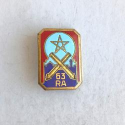 Artillerie d'Afrique insigne - FR483405a  63&deg;R&eacute;giment d'Artillerie