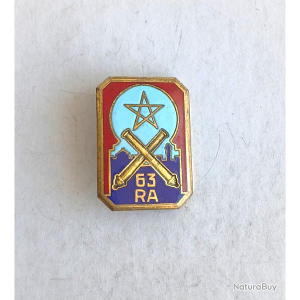 Artillerie d'Afrique insigne - FR483405a  63�R�giment d'Artillerie