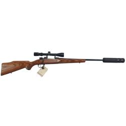 OP OCCASION - CARABINE PARKER HALE 1200 DELUXE CAL.243WIN + LUNETTE 3-9x40 + MODERATEUR WILDCAT
