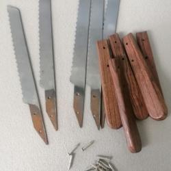 Anciens couteaux &agrave; monter 8�