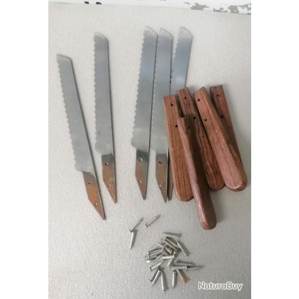 Anciens couteaux � monter 8�