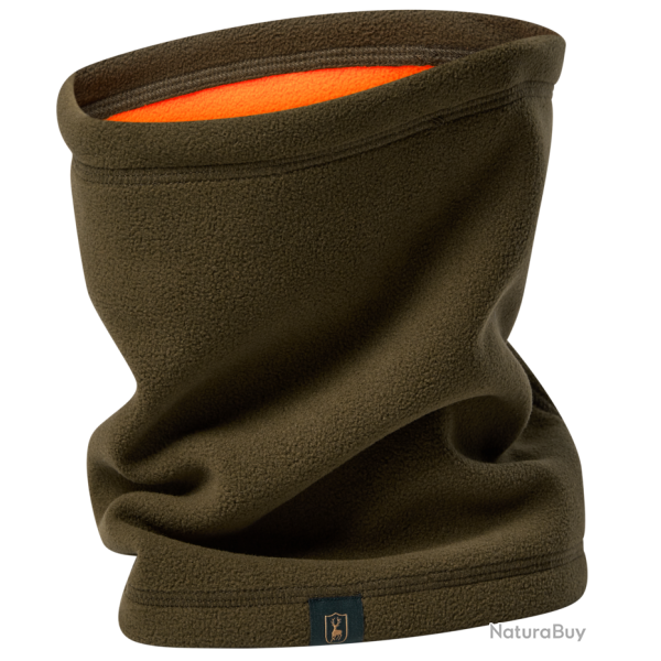 Tour de cou polaire kaki r�versible DEERHUNTER