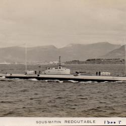 Carte Postale Sous-Marin Redoutable -N&deg;8310