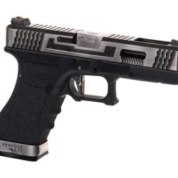 WE G-Force 17 SV Silver Barrel Metal Version GBB - R&eacute;f: 10633606000