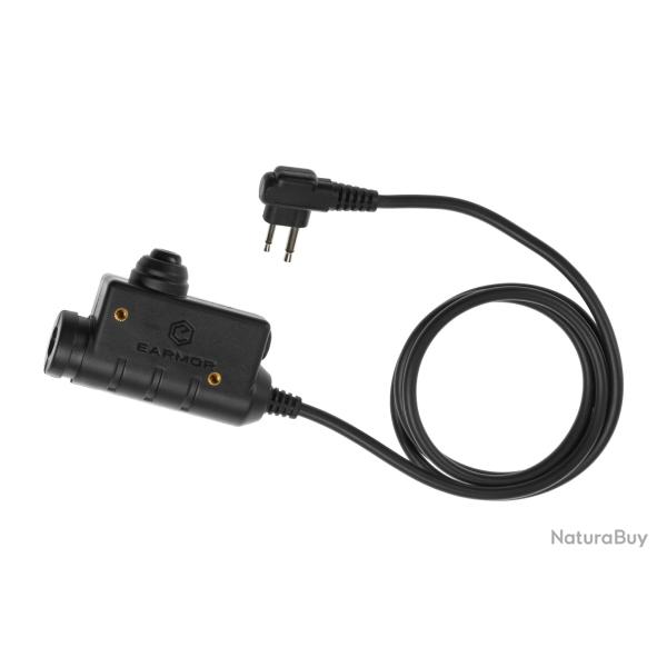Earmor M51 Tactical PTT Motorola Two Pin - R�f: M51-M2