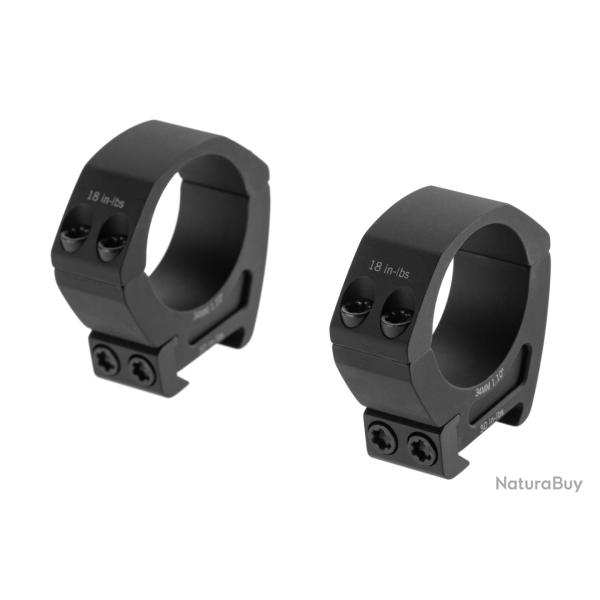 Leapers PRO 34mm Medium Profile P.O.I. Picatinny Rings - R�f: RWU013415