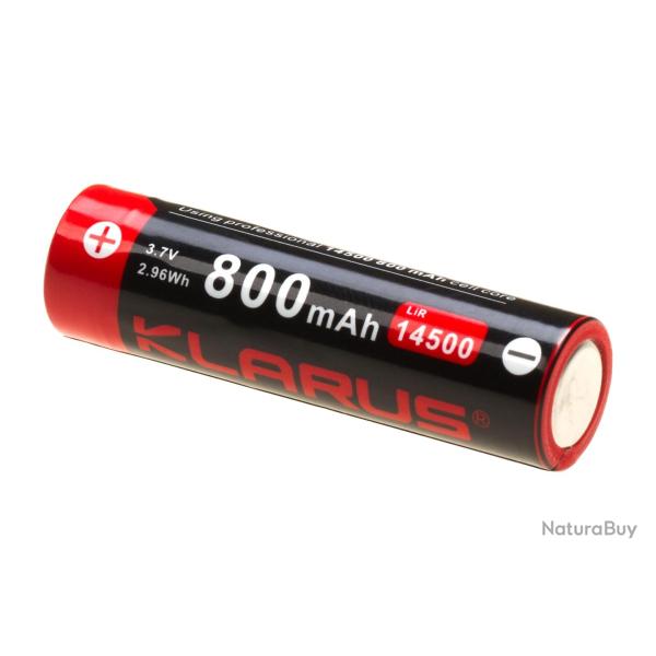 Klarus 14500 Battery 3.7V 920mAh - R�f: 14500BAT-800