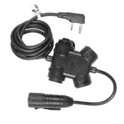 Z-Tactical zSLX Clarus PTT Kenwood Connector - R&eacute;f: 10529006000