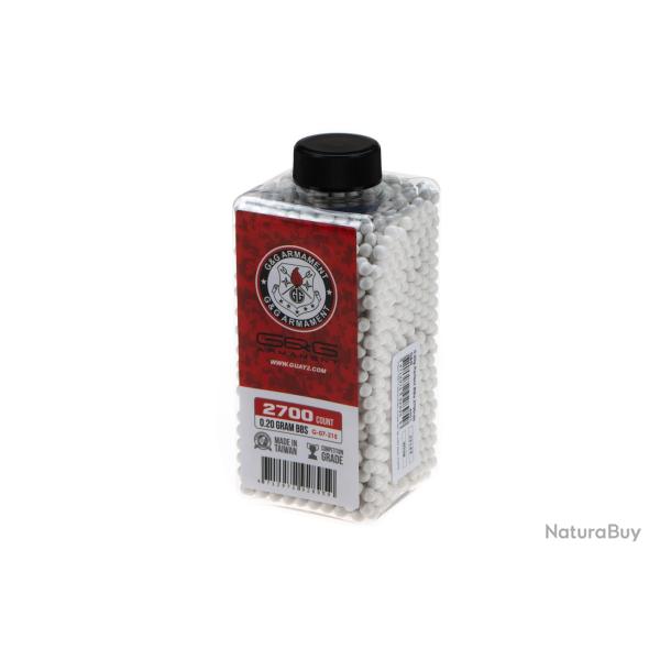 G&G 0.20g Perfect BBs 2700rds - R�f: G-07-215