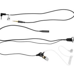 Z-Tactical FBI Style Acoustic Headset Motorola 1-Pin Connector - R&eacute;f: 10514106000