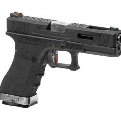 WE G-Force 17 BK Silver Barrel Metal Version GBB - R&eacute;f: 10633506000