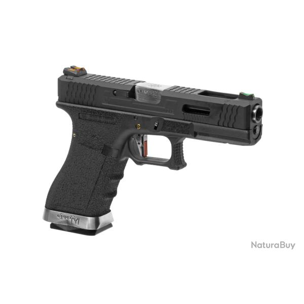 WE G-Force 17 BK Silver Barrel Metal Version GBB - R�f: 10633506000