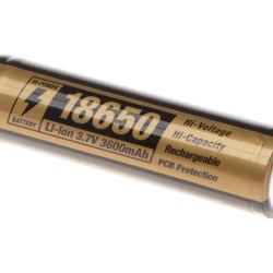 Clawgear 18650 Battery 3.7V 3600mAh - R&eacute;f: 11002900000