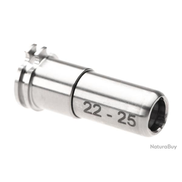 Maxx Model CNC Titanium Adjustable Air Seal Nozzle 22mm - 25mm for AEG - R�f: MX-NOZ2225TN