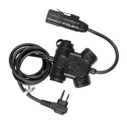 Z-Tactical zSLX Clarus PTT Motorola 2-Pin Connector - R&eacute;f: 10529206000