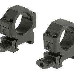 Leapers 25.4mm CNC Mount Rings Low - R&eacute;f: RG2W1104