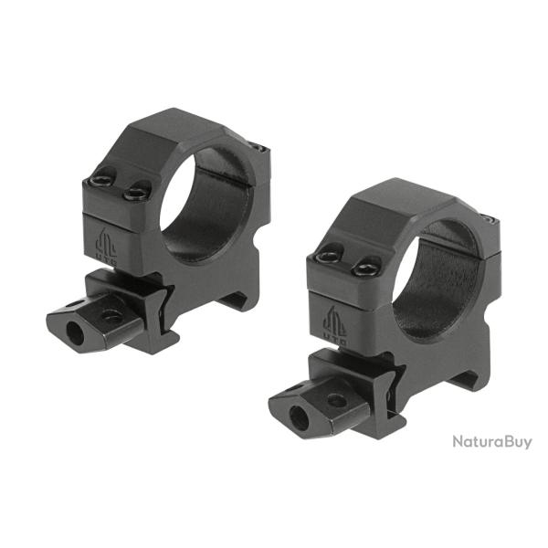 Leapers 25.4mm CNC Mount Rings Low - R�f: RG2W1104
