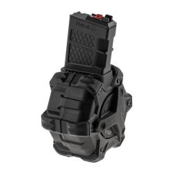 AW Custom Drum Mag AR15 Series GBB 350rds - R&eacute;f: 12293406000