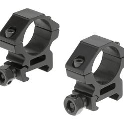 Leapers 25.4mm Mount Rings Low - R&eacute;f: RGWM-25L2
